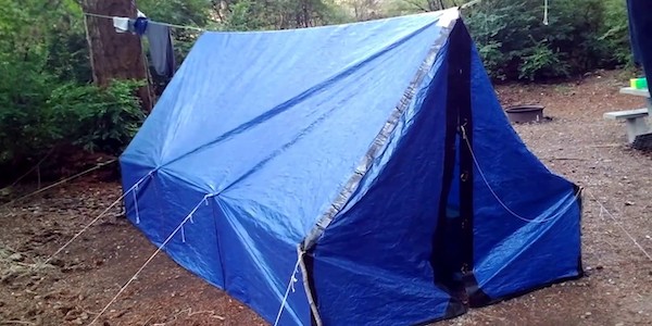90Gsm Heavy Duty Builders Green Waterproof Tarpaulin Camping Ground Rain Cover 
