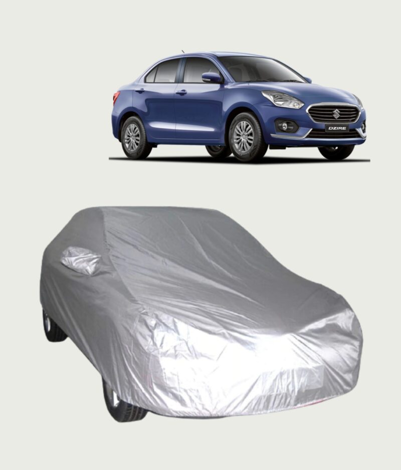 Maruti Dzire Car Cover - Indoor Car Cover (Silver)