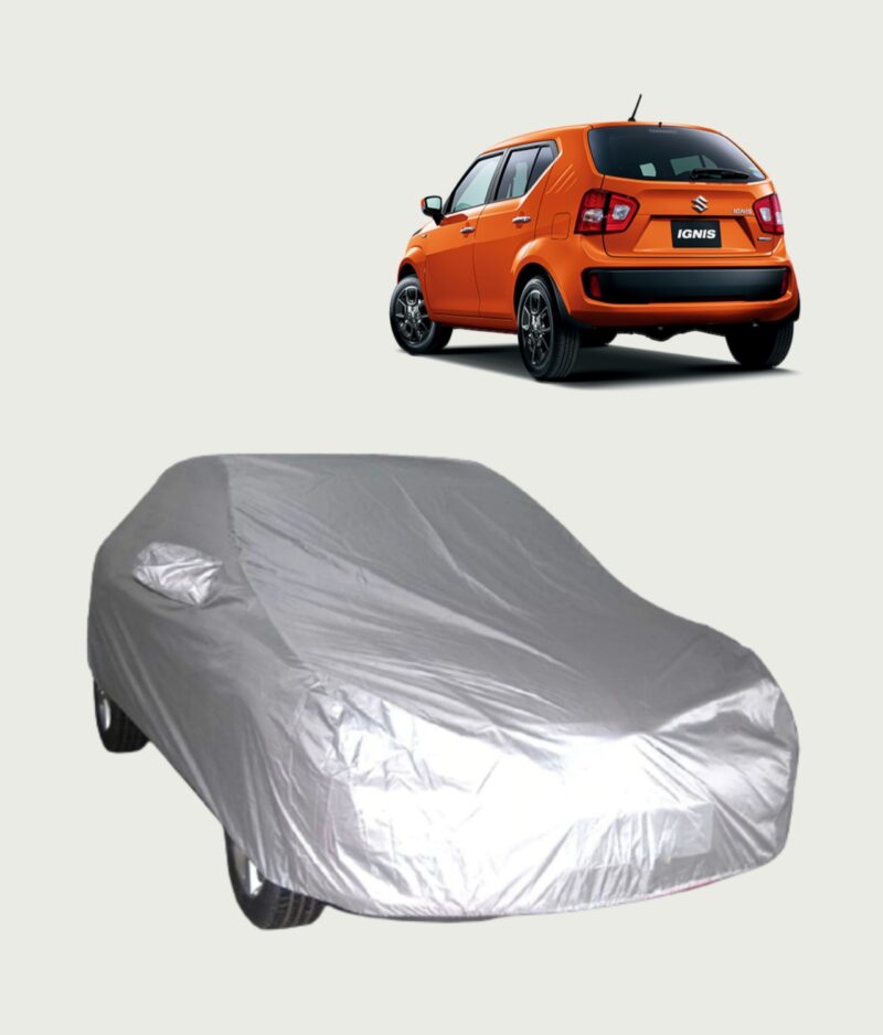 Maruti Ignis Car Cover - Indoor Car Cover (Silver)