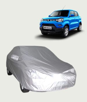 Maruti S-Presso Car Cover - Indoor Car Cover (Silver)