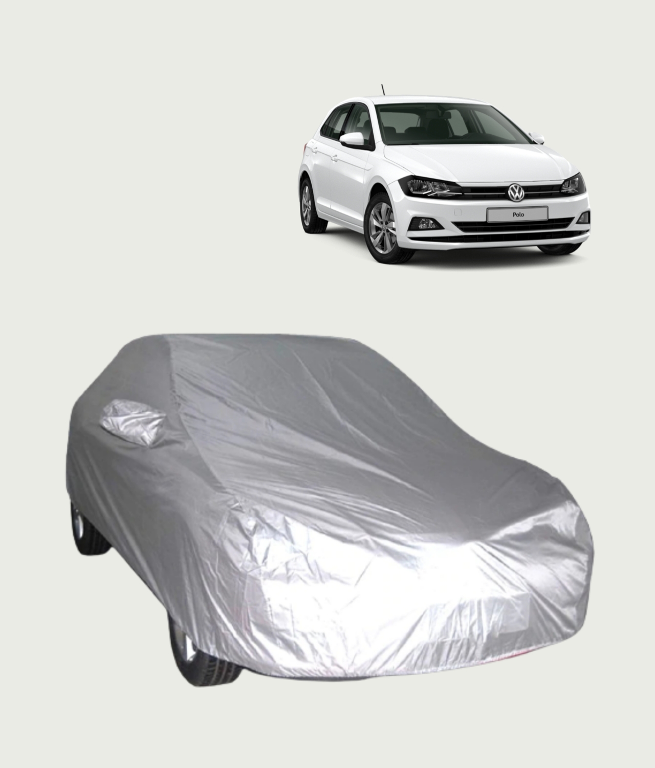Volkswagen Polo Car Cover - Indoor Car Cover (Silver) - Nellai
