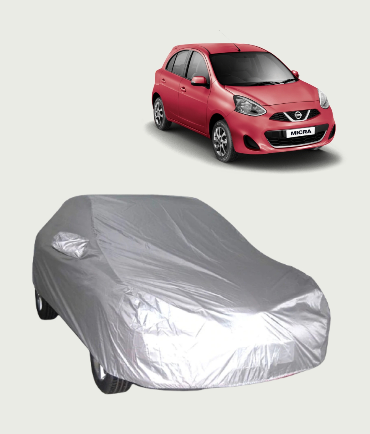  Car Cover Waterproof for Nissan Micra, Outdoor Car