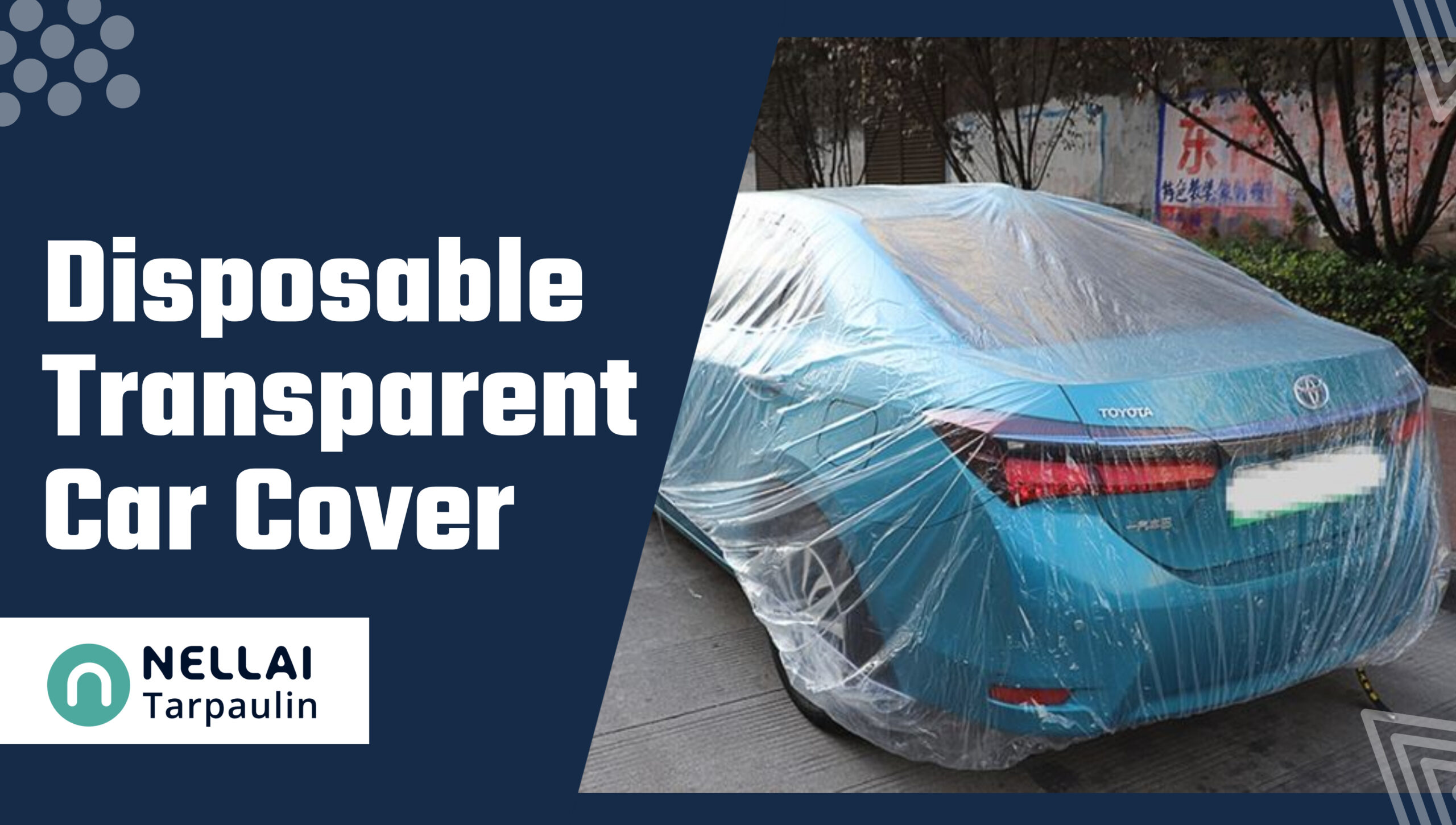 Disposable Transparent Car Cover
