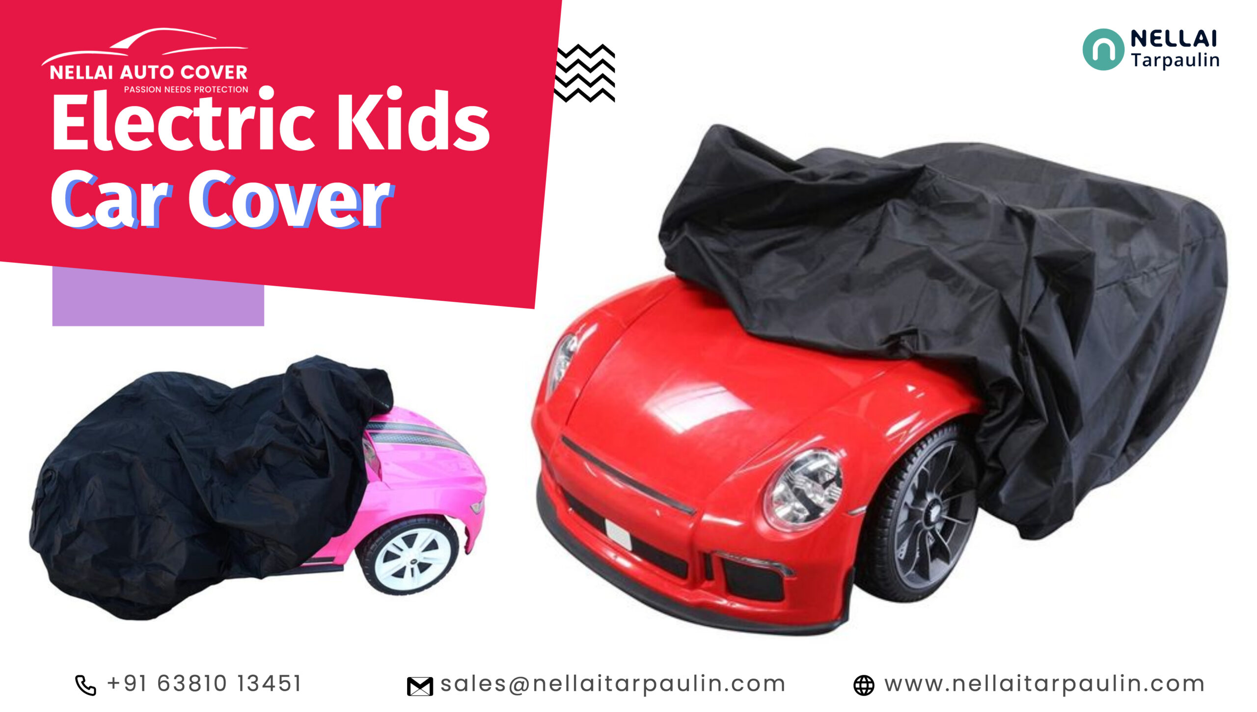 Electric Kids Car Cover