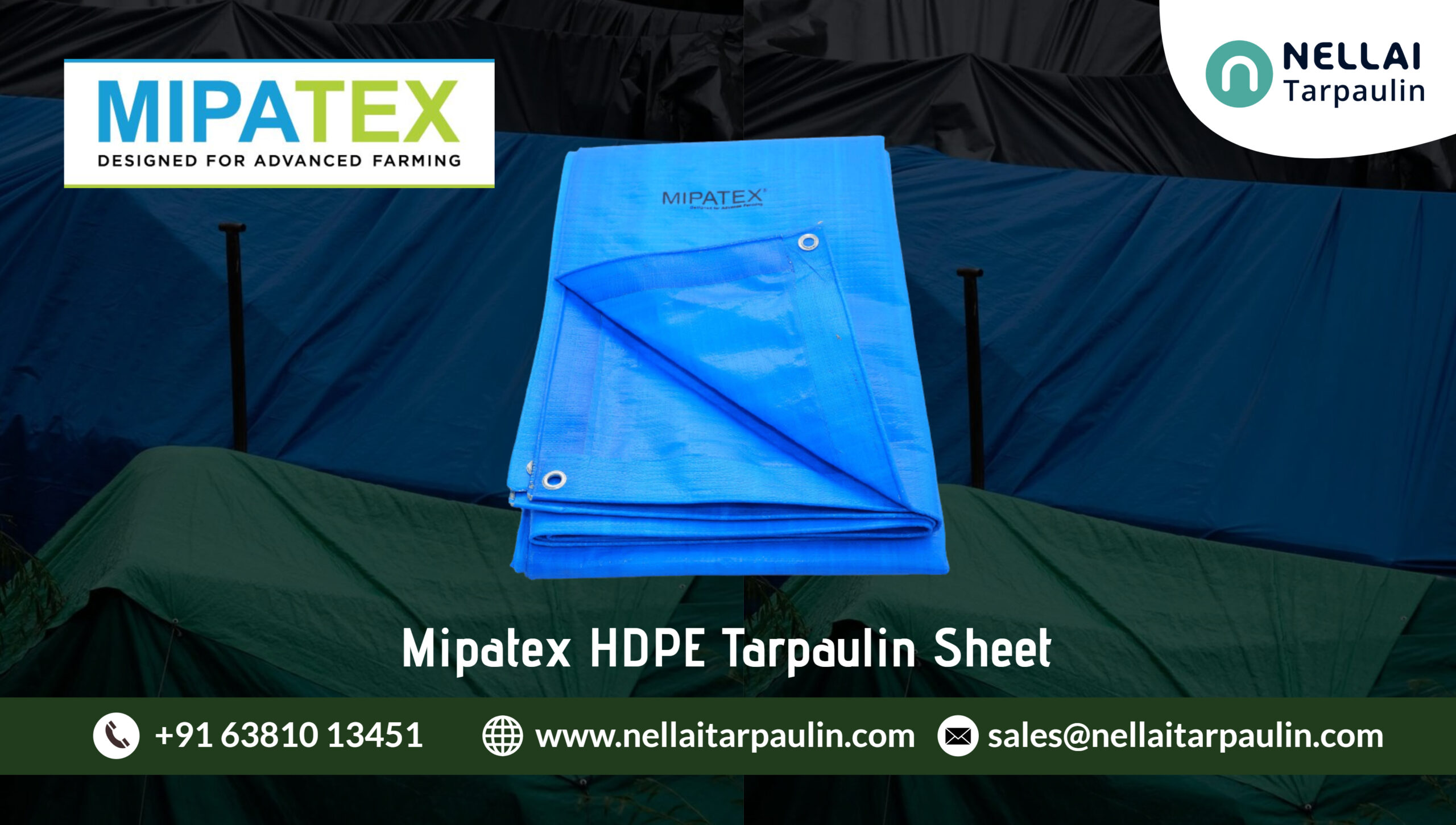 Mipatex HDPE Tarpaulin Sheet