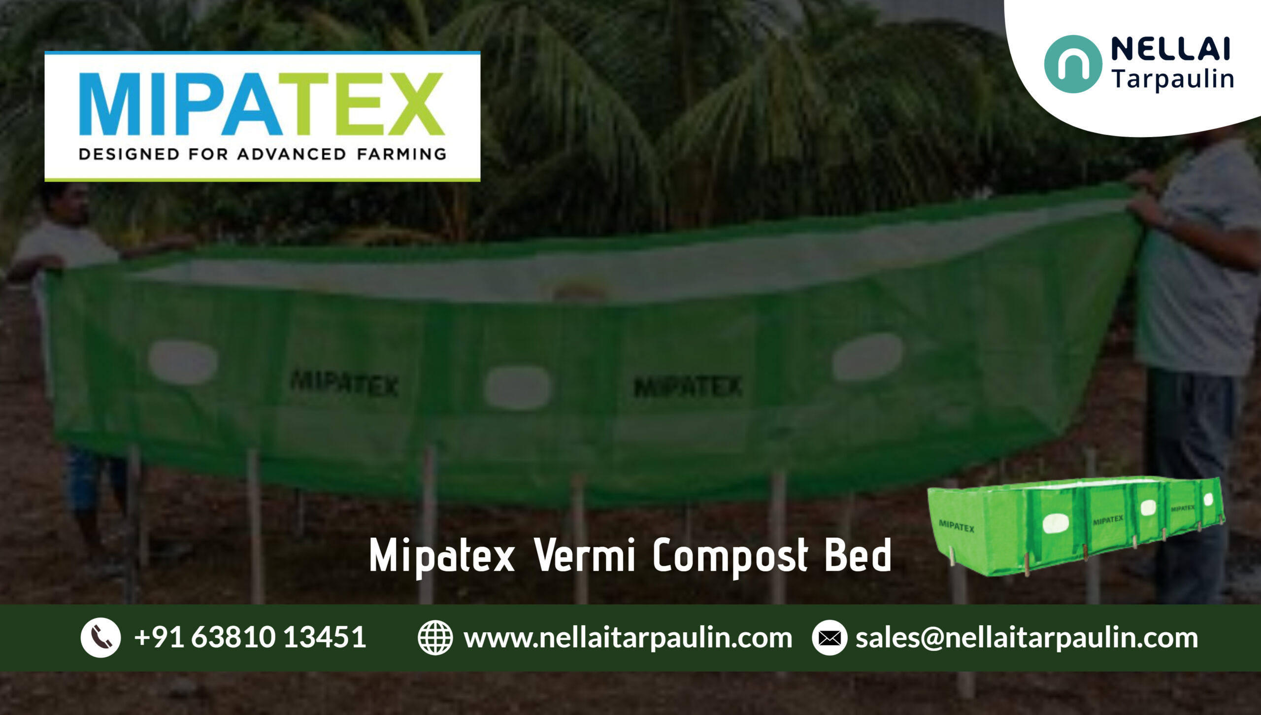 Mipatex Vermi Compost Bed