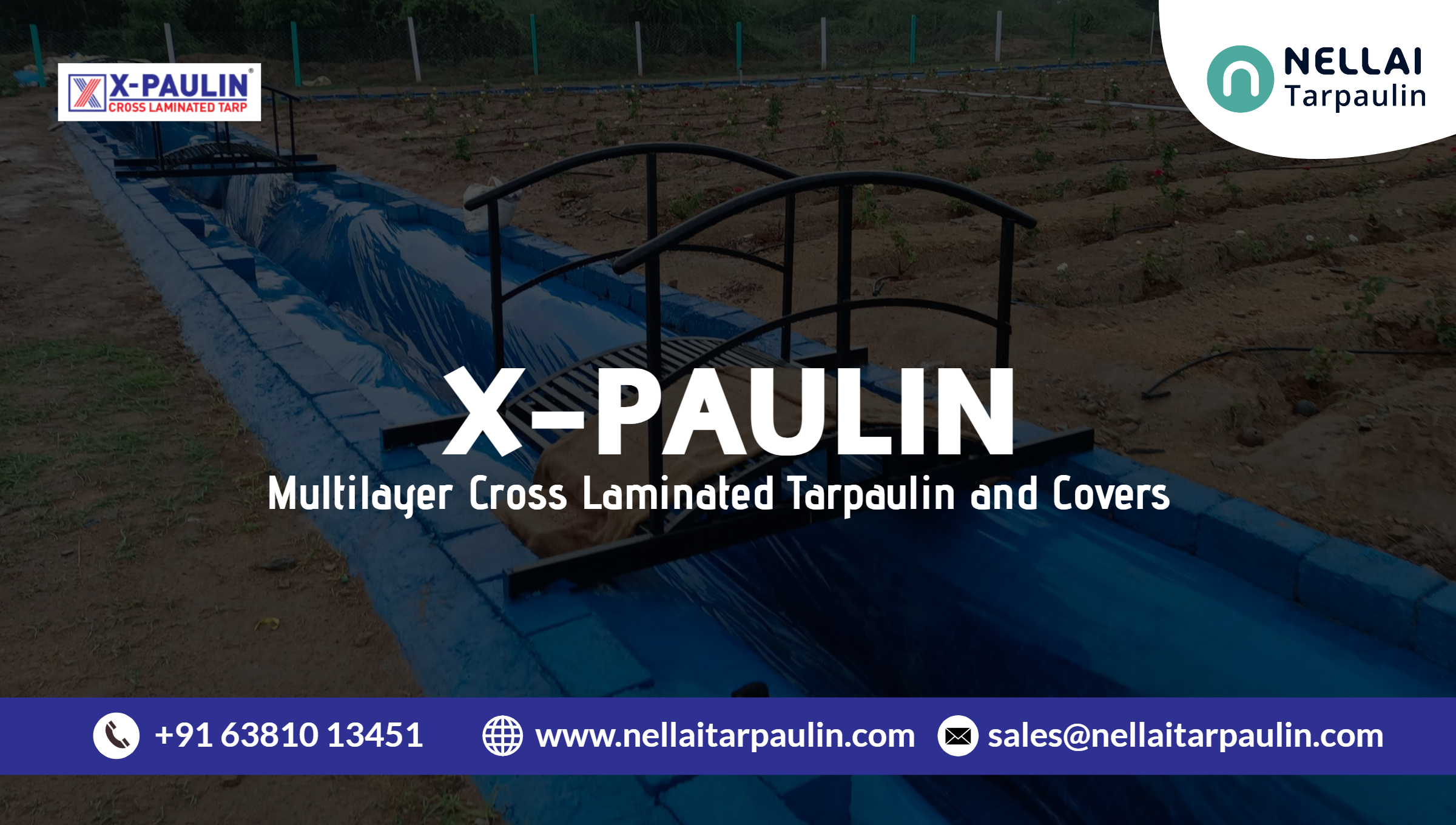 X-PAULIN - Multilayer Cross Laminated Tarpaulin and Covers