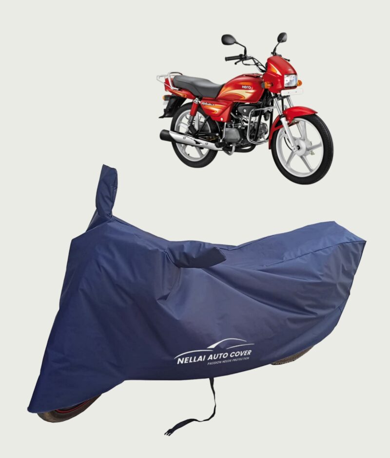 Hero Splendor Plus Bike Cover Waterproof (Blue)