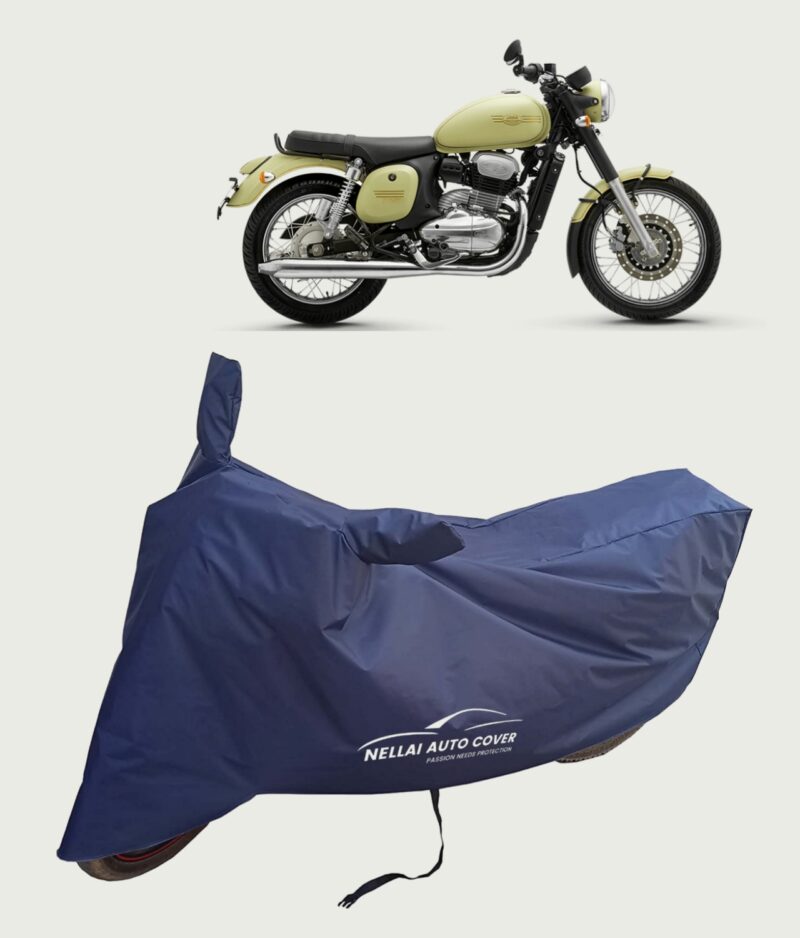 Jawa 42 Bike Cover Waterproof (Blue)