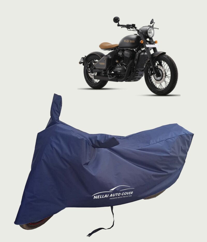 Jawa Perak Bike Cover Waterproof (Blue)