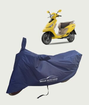 TVS Zest Bike Cover Waterproof (Blue)