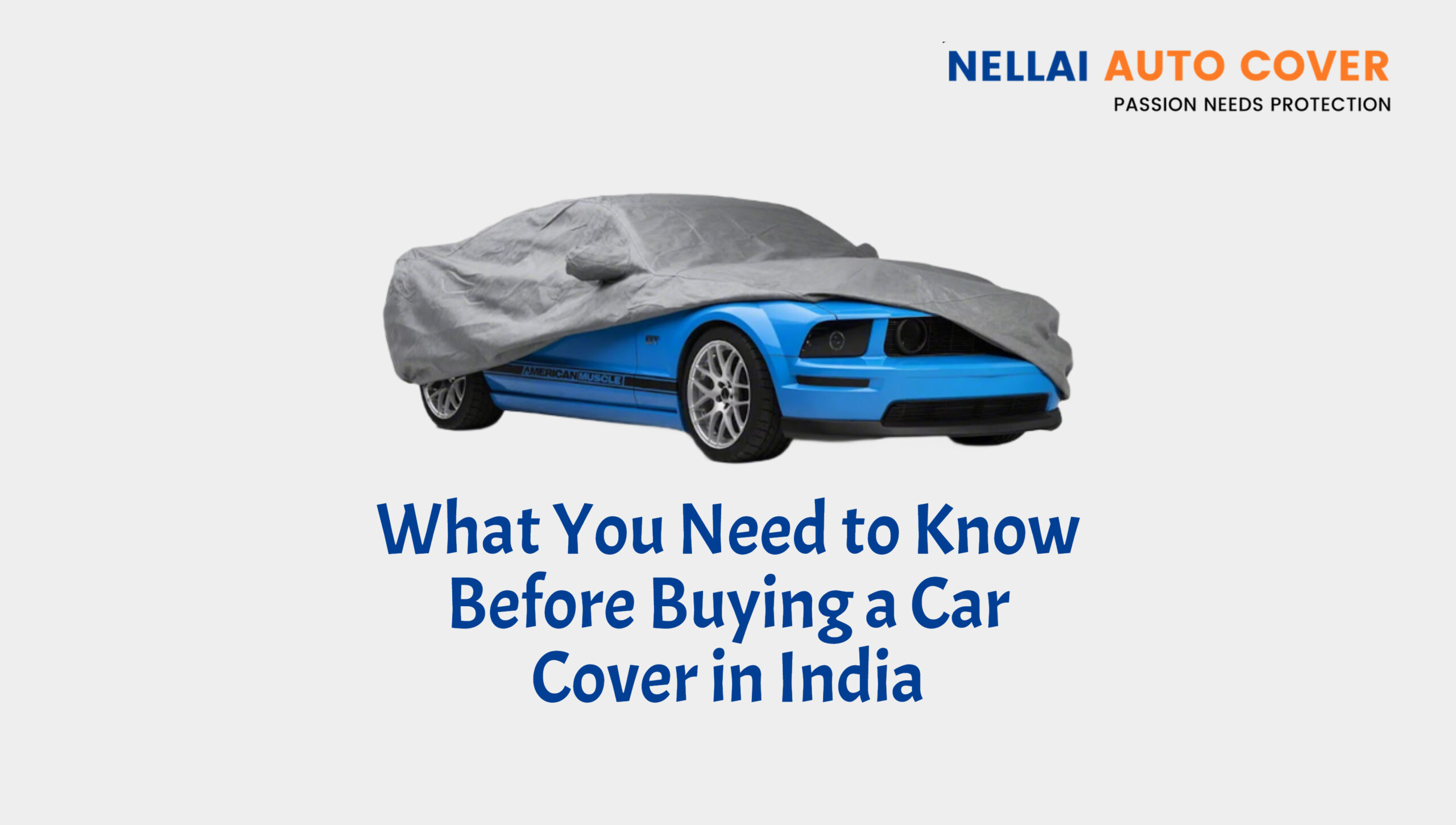 What You Need to Know Before Buying a Car Cover in India